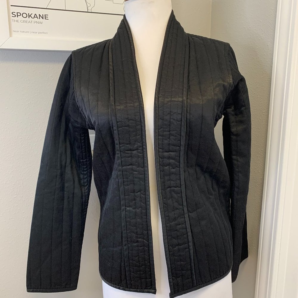 NWOT Golden by TNA Jacket - Quilted, Blazer, Coat - Black,‎ XXS